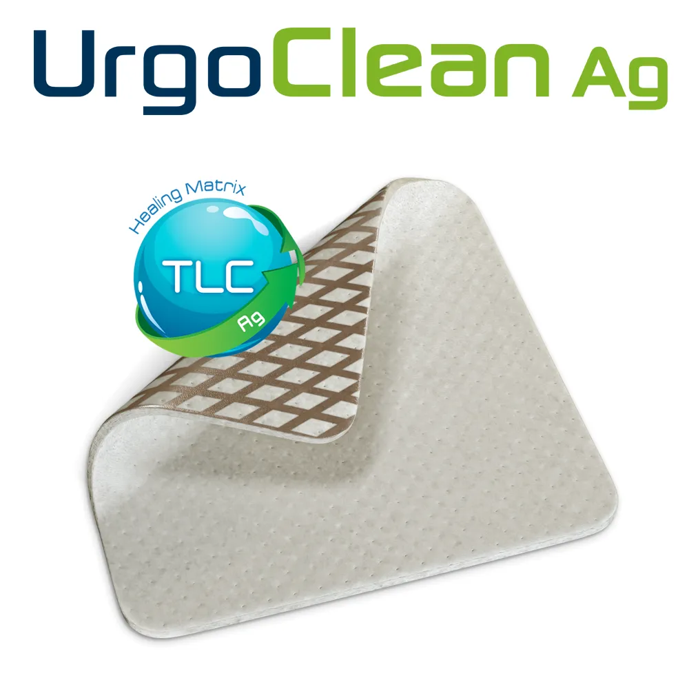 UrgoClean Ag logo and dressing